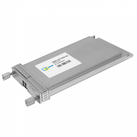 Двухволоконный модуль, CFP 40GBASE-ER4, разъем LC, дальность до 40км (18dB)