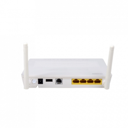 Абонентский терминал HUAWEI ONU GPON, 4 порта 10/100Base-T, 1 порт POTS, WiFi, USB, бывший в употреблении.