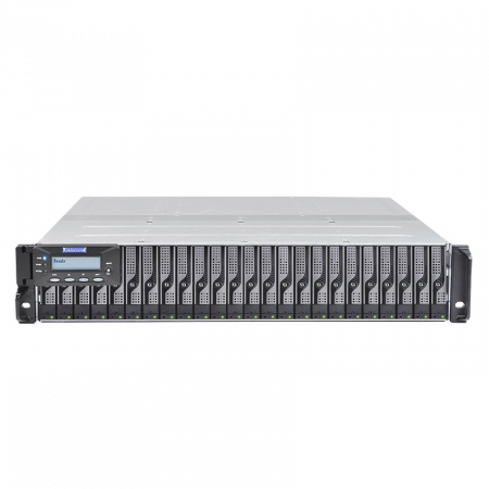 Система хранения данных Infortrend DS3024RUB-C (2xCtrl, до 24xHDD, 2xSAS12G внеш. порт, 2x4GB, 8x1G портов iSCSI)