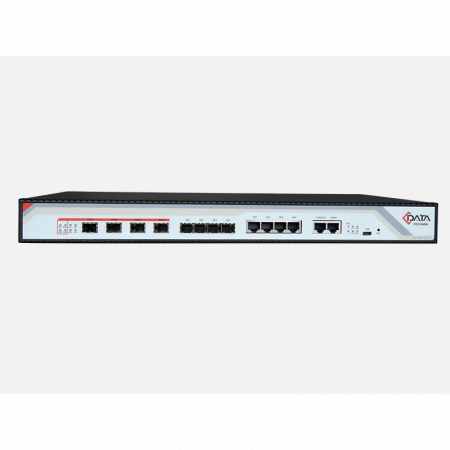 OLT C-DATA FD1104SN-R1 с 4 портами GEPON (SFP), 4 GE комбо-порта, 2 БП АC