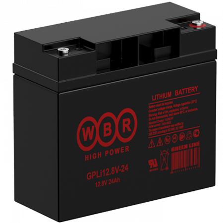 Литий-железо-фосфатный (LiFePO) аккумулятор WBR GPLi 12.8V-24K