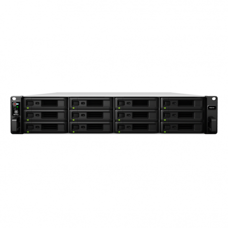 NAS-сервер Synology RackStation  RS2418RP+, 12xHDD 3,5, 4х1000Base-T, Два БП, без дисков