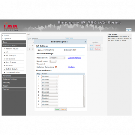 IP АТС  LAVoice-500, базовый блок