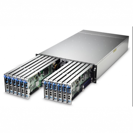 Серверная платформа Gooxi 3U SY312-S24R-G3 12xNode, no CPU(LGA1151)/4*DDR4 ECC UDIMM/ C242 / no HDD(2)LFF/ 4xGE