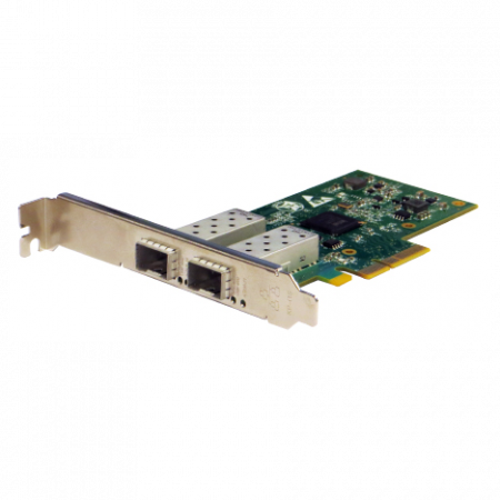 Сетевая карта 2 порта 1000Base-X (SFP, Intel i350AM2), Silicom PE2G2SFPi35