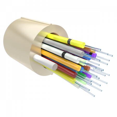 Кабель оптический Alpha Mile RISER, 28 волокна Corning Ultra G.652D, LSZH