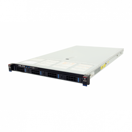 Серверная платформа SNR-SR1204RS, 1U, Scalable, DDR4, 4xHDD, резервируемый БП