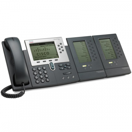 Блок расширения Cisco CP-7915 для телефонных аппаратов Cisco CP-7900 (некондиция, скол кнопки)