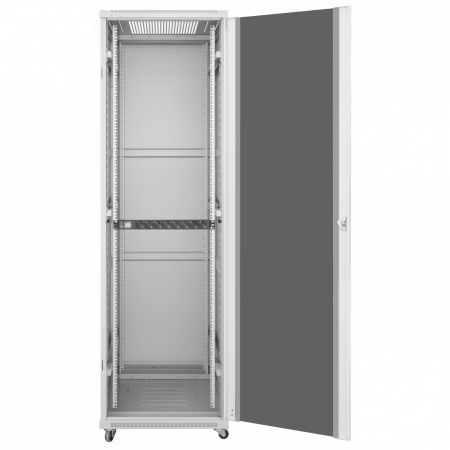 Шкаф телекоммуникационный напольный 37U 600x1000мм, серия TFC (SNR-TFC-376010-GS-G)