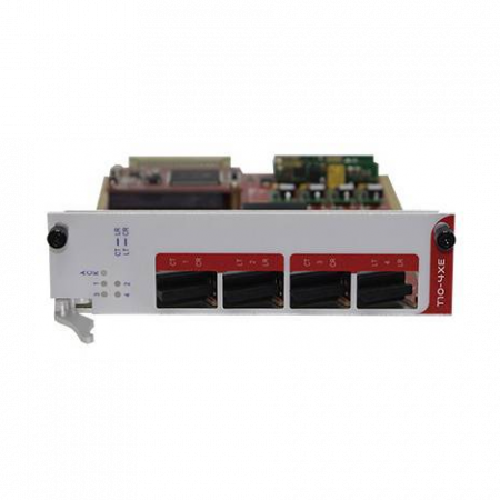 Карта 10G транспондера Orion с EFEC, 4 XFP порта