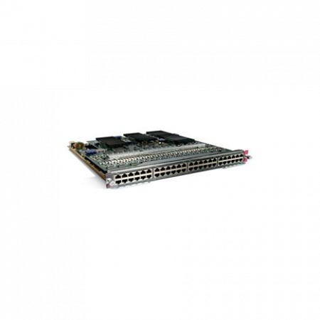 Модуль Cisco Catalyst WS-X6148-45AF (замятие блока разъемов RJ-45)