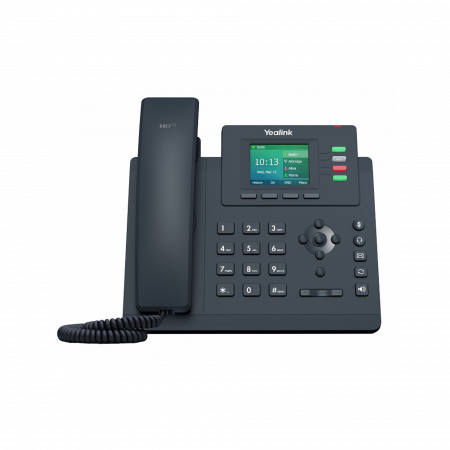 SIP-телефон Yealink SIP-T33G, цветной экран, 4 аккаунта, PoE, GibE