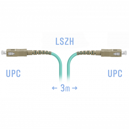 Патчкорд оптический SC/UPC MM 3m