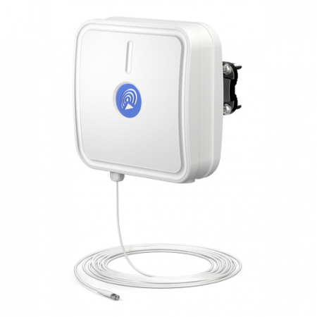 Секторная антенна QuPanel LTE HP SISO, LTE, 10м кабель, SMA разъём
