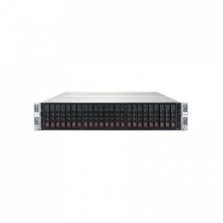 Платформа Supermicro 2U SYS-2029TP-HC0R, до 8 процессоров Intel Xeon Scalable, DDR4, 24x2.5 HDD, 8x10GBase-T