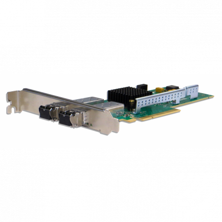Сетевая карта 2 порта 25GBase-X (SFP28/zSFP+, Broadcom BCM57304), Silicom PE325G2SPB34-XR
