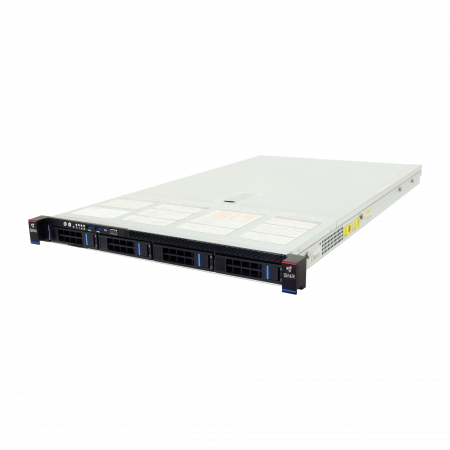 Серверная платформа SNR-SR1204RS, 1U, Scalable, DDR4, 4xHDD, резервируемый БП