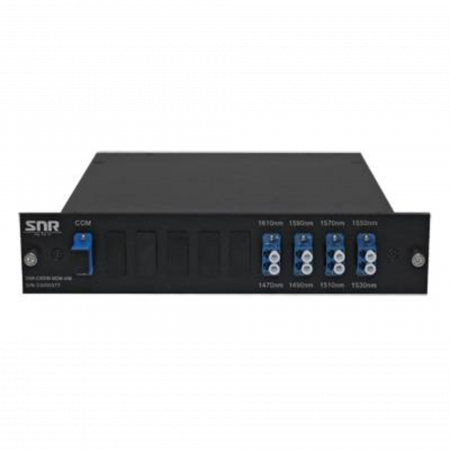 Мультиплексор CWDM одноволоконный 4-канальный (trx:1610-1550, 1470-1530)