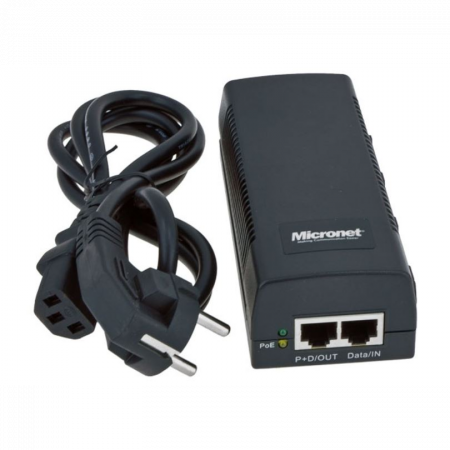 PoE инжектор 60WPoE (48VDC source, terminal block)