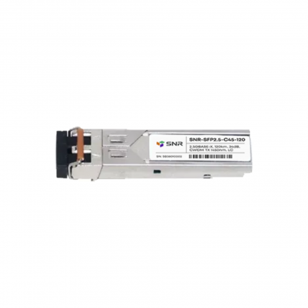 Модуль SFP 2.5G CWDM оптический, дальность до 120км  (34dB), 1450нм