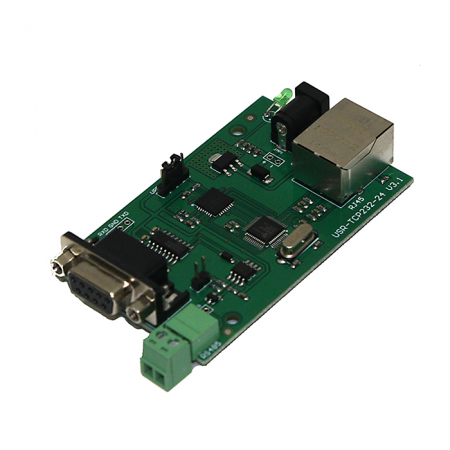 Конвертер интерфейсов RS485 - Ethernet, без БП