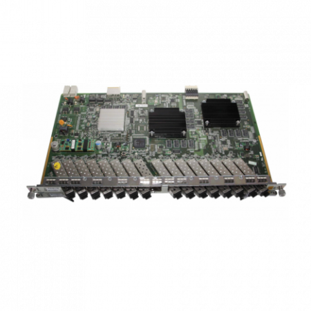 Модульная карта для установки в шасси ZTE ZXA10, 16 портов GPON