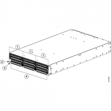 Коммутатор Cisco Nexus N5K-C5596UP-FA