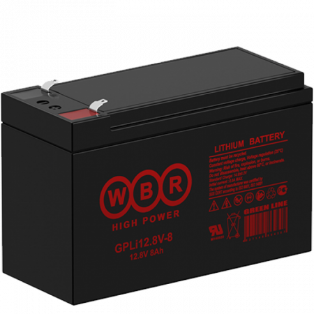 Литий-железо-фосфатный (LiFePO) аккумулятор WBR GPLi 12.8V-8K