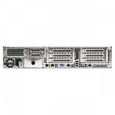Серверная платформа Intel R2224WFTZSR 2U, до двух процессоров Intel Scalable, 24xDDR4, 24x2.5 HDD, 2x10Gb Base-T, 2xM.2 PCI-Ex4, 2x1300W PSU