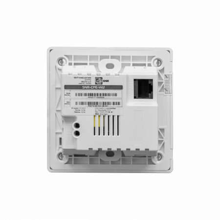 Точка доступа SNR-CPE-Wi2, wall-in, 220VAC, 802.11b/g/n, 2xFE RJ45, 1xUSB