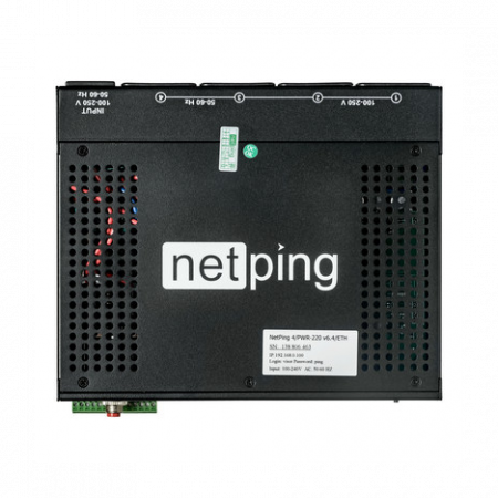 Устройство NetPing 4/PWR-220 v6.4/ETH (Разъём Schuko)
