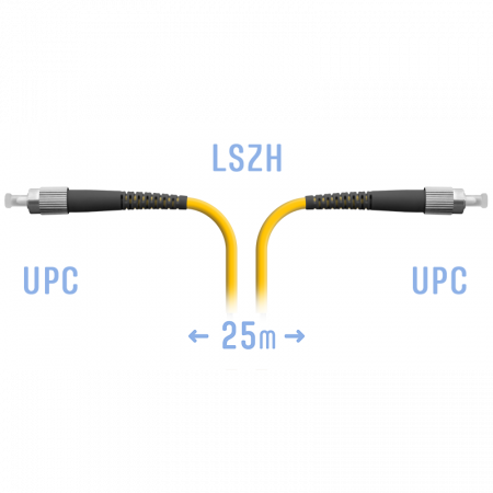 Патчкорд оптический FC/UPC SM  25m