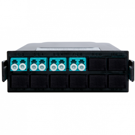 Кассета распределительная MPO/UPC на 8 LC/UPC портов, MM