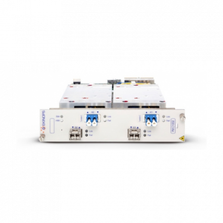 Транспондер Ekinops 2x10G SFP+ / OTX с поддержкой DynaFEC (10dB) и оптическими модулями SFP+LR и OTX