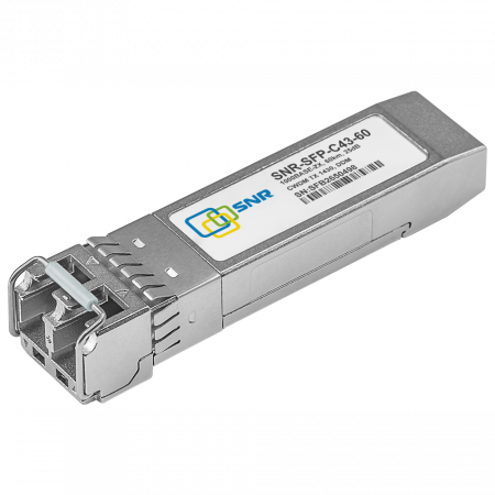 Модуль SFP CWDM оптический, дальность до 60км (25dB), 1430нм