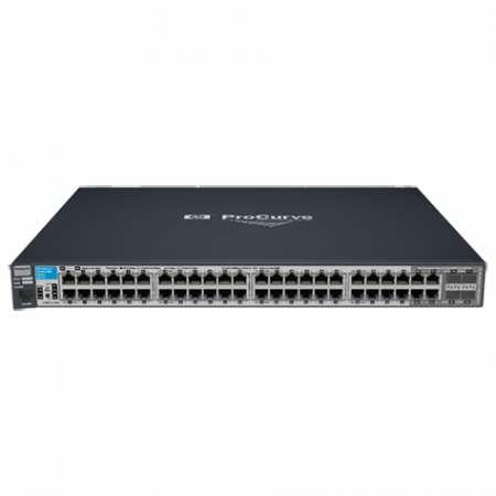 Коммутатор HP 2910-48G al (некондиция, 1 порт работает только на скорости 10 Мбит/с)