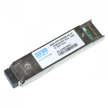 Модуль XFP DWDM оптический, дальность до 40км (15dB), 1547.72нм