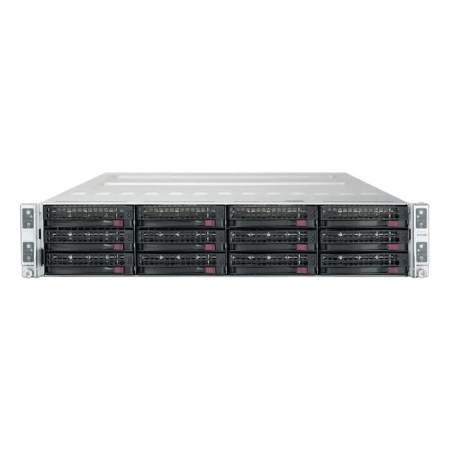 Платформа Supermicro 2U AS-2014TP-HTR, до 4 процессоров AMD Epyc 7002, DDR4, 12x3.5 HDD
