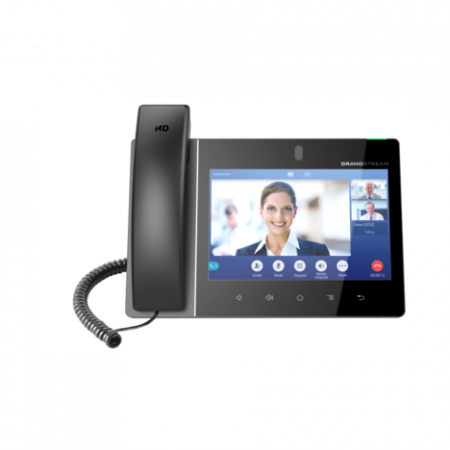 Grandstream GXV3380 - IP видеотелефон. 16 SIP аккаунтов, 16 линий, 8 (1280×800) мультитач экран, PoE, (1GbE)Gigabit Ethernet, Wi-Fi, Bluetooth