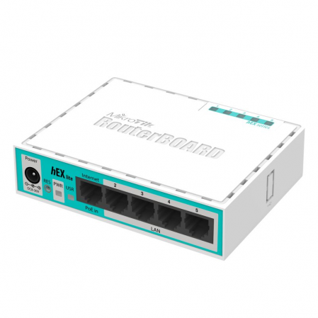 Маршрутизатор Mikrotik hEX lite RB750r2 