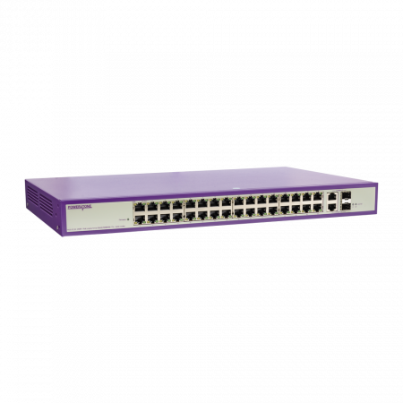 PoE коммутатор стоечный неуправляемый  PUS-CC32-450R, 32x10/100BASE-TX 802.3af&at + 2xGb Combo (SFP порт только 1000BASE-X), PoE бюджет 450Вт