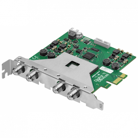Карта 8-тюнерного приемника DVB-S2X PCIe