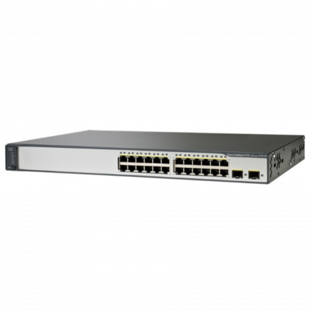 Коммутатор Cisco Catalyst WS-C3750V2-24PS-S