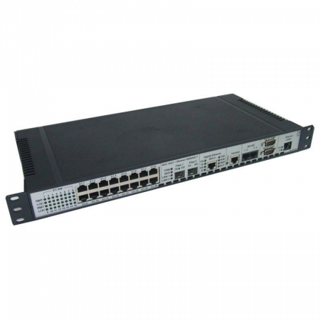 Мультиплексор модульный оптический 4x E1 + Gigabit Ethernet 1000BASE-T + 4x RS-485