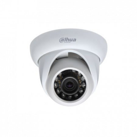 IP-камера видеонаблюдения купольная Dahua DH-IPC-HDW1431SP-0280B 4Мп, фикс. объектив 2.8мм, ИК до 30м,  DC12В/PОE, IP67, WDR