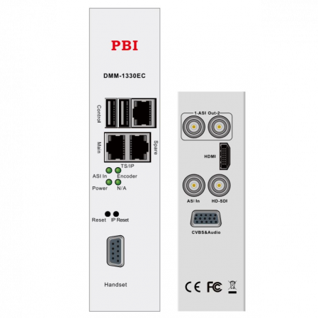 Модуль MPEG2/4 SD encoder IP выход PBI DMM-1330EC-40