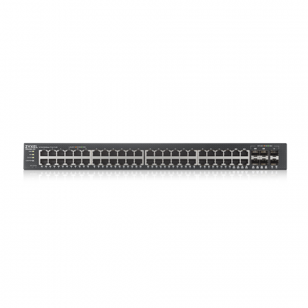 Коммутатор ZYXEL NebulaFlex Pro GS2220-50 Hybrid L2 Switch , 19 rack, 44xGE, 4 combo ports (SFP / RJ-45), 2xSFP, standalone / cloud management