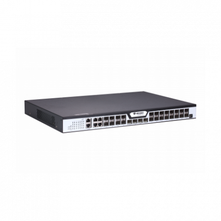 OLT BDCOM GP3600-16B с 16 портами GPON (SFP), 4 комбо-портами, 4хSFP, 4 SFP+, 2 БП АC