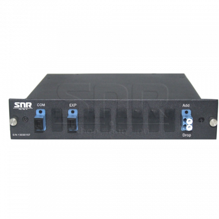 Модуль Add/Drop SNR-CWDM-DRP1-10GR-1270/1290 в 1/2-слоте