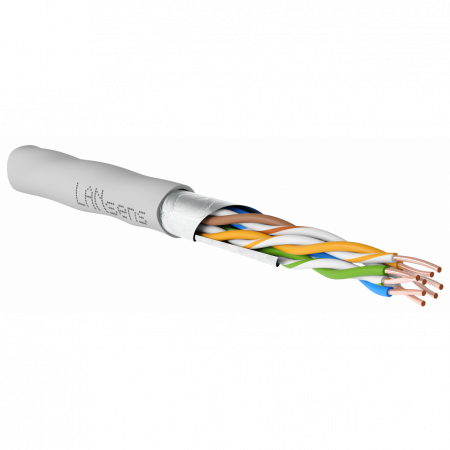 Кабель витая пара LANsens  FTP, 4 пары Cat.5e, PVC, indoor, master, 305м